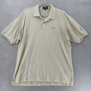 Ashworth FEDEX Yellow Polo Golf‎ Shirt Mens Size Lg